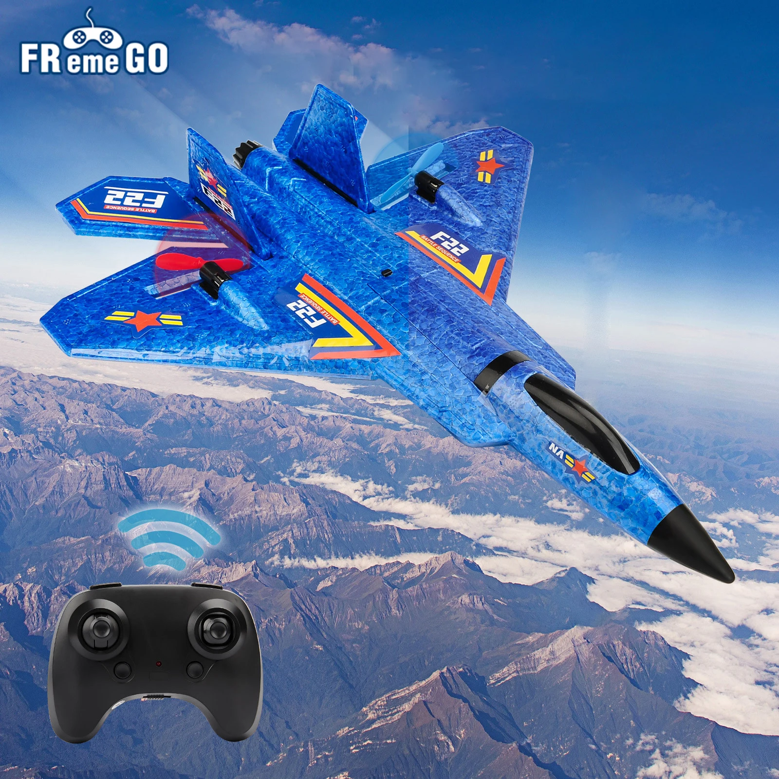 rc-plane-f22-raptor-helicopter-remote-control-aircraft-24g-airplane-remote-control-epp-foam-plane-children-toys