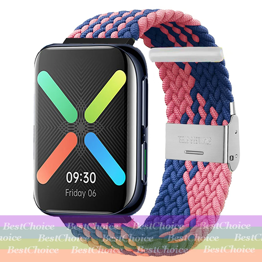 Breathable Braided Nylon Watch Strap - Versatile Replacement Bracelet Accessory
