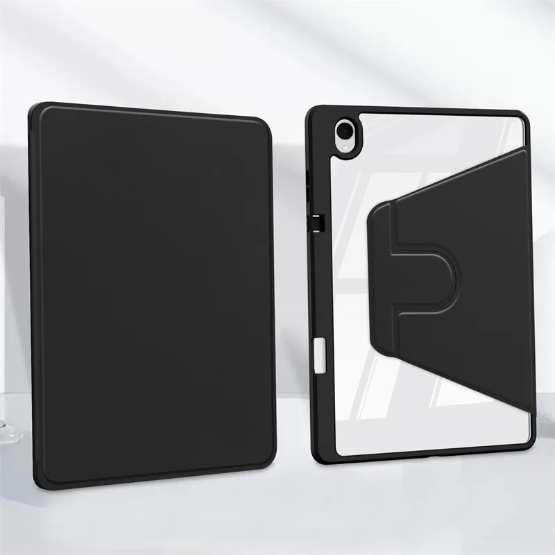 Acrylic Rotating Stand Tablet Case