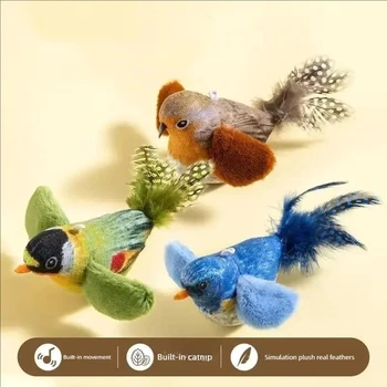 Electric Interactive Bird Cat Toy 1