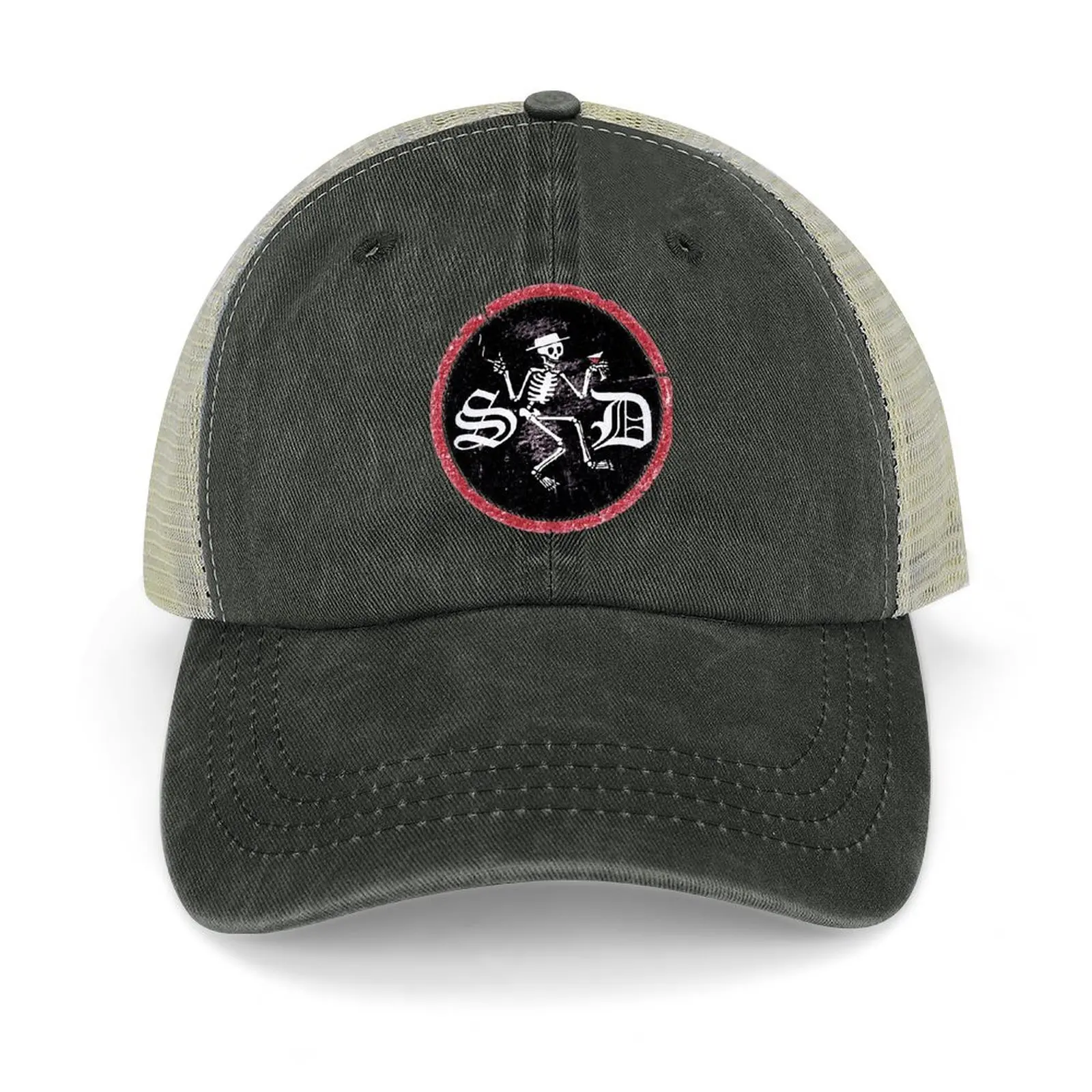 

Old distortion Cowboy Hat cute hiking hat Cosplay Ball Cap Trucker Hats For Men Women's
