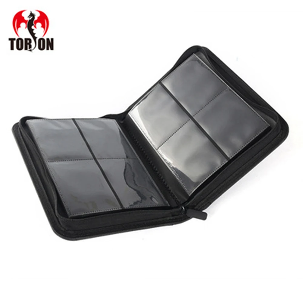 Toploader Album Hold 112 Toploaders Hard Case 4 Pocket Trading Card Binder  Side Load Pokemon/mtg/yugioh/tcg Folder Sports Holder - Board Game -  AliExpress