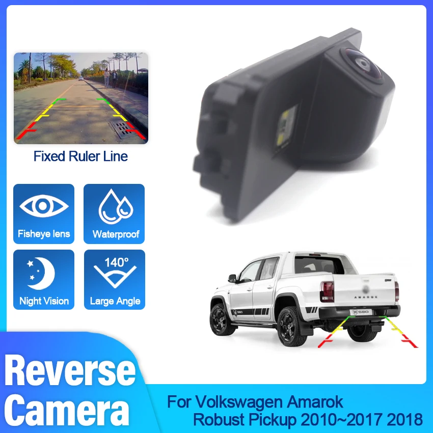 

HD Car Rear View Back Up Reverse Camera CCD Night Vision Reverse Camera For Volkswagen Amarok Robust Pickup 2010~2017 2018