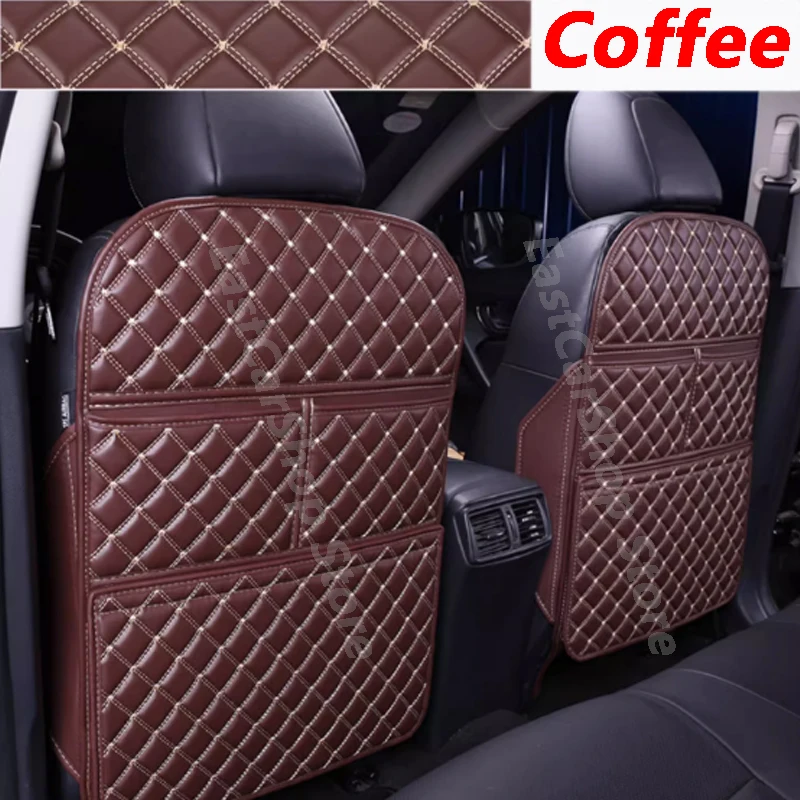 

Car All Inclusive Rear Seat Anti-Kick Pad Cover Backrest Storage Protective Mat for Ford Edge MK2 2015-2021 Accessories