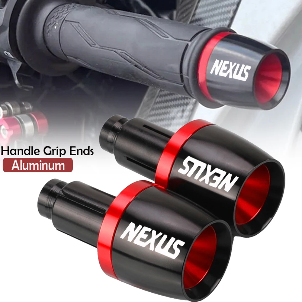 

For GILERA FUOCO 500 GP800 GP850 NEXUS 125 300 500 250 E3 22mm Motorcycle Handlebar Grips Ends Plug Slider Caps Handle bar end