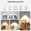 LED Motion Sensor Light Night Light Usb Rechargeable Wall Lamp for Lighting Paintings Pictures Mural Living Room Bedroom Kitchen 3