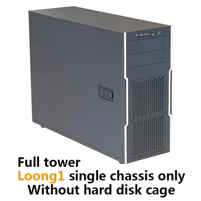 ZhenLoong Full Tower PC Case in Computer Motherboard ITX MATX ATX EATX