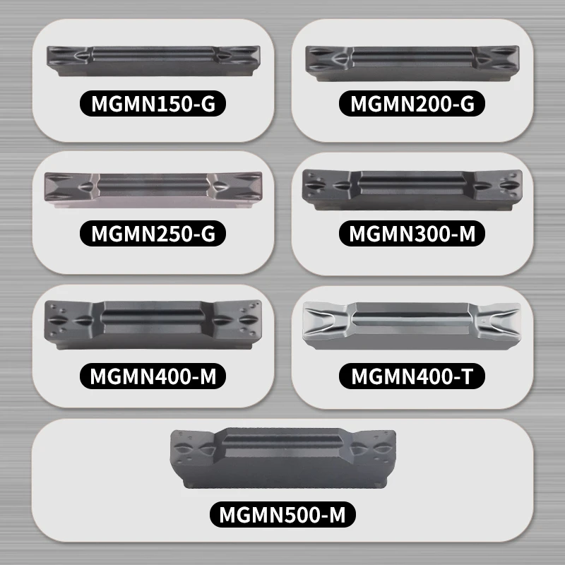 스테인레스 스틸 MGMN150, 200, 250, 300, 400, 500 카바이드 커팅 인서트 YZ735 슬롯 가공 커팅 인서트