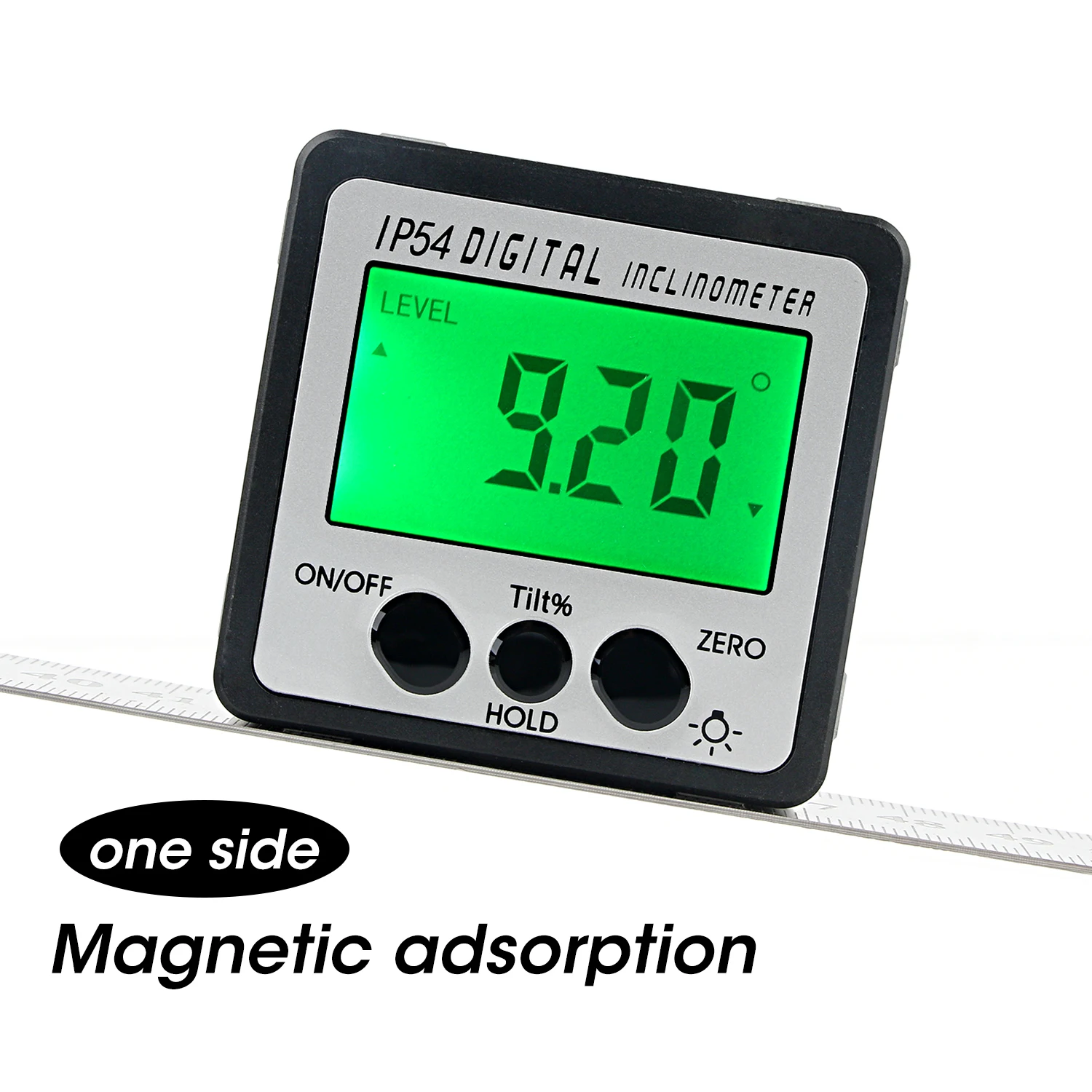 DZYTEK Digital Angle Finder Protractor Mini Handheld Angle Gauge Woodworking Measuring Tool Cube Inclinometer