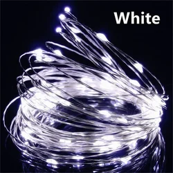 Warm White LED String Lights for Festive Home and Event Decor - 20m Length (WHITE)