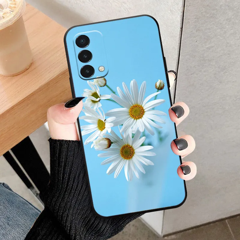 Soft Black Painted Silicone Phone Back Cover Case