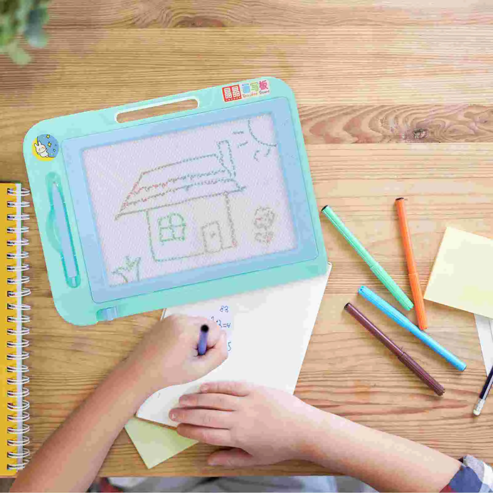 

Магнитный письменный стол граффити доска стираемый рисунок обучающий рисунок для детей