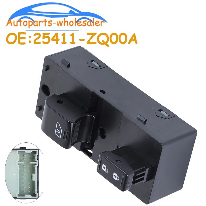 Nissan Electric Power Window Master Switch 25411ZQ00A Nissan Armada Titan