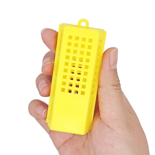 50/100Db Méh Szállítási Ketrecek Műanyag Király Foglyok Méhek Queen Poszt Szoba Fehér Apikultúra Ketrec Méhészeti Eszközök - Image 6