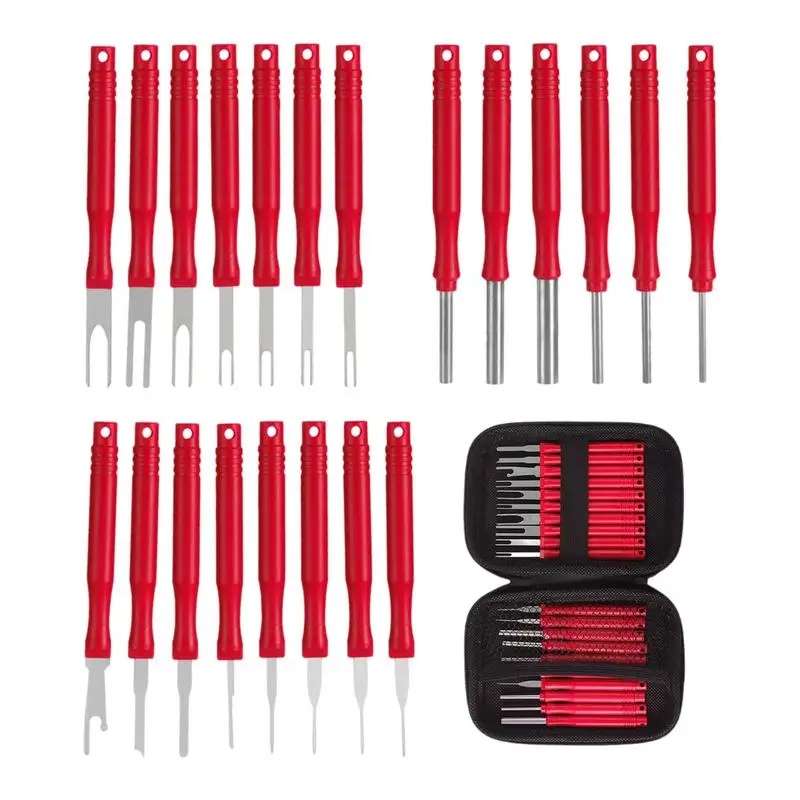 

Инструмент для удаления клемм проводов, Электрический проводной Соединитель с ручкой, Автомобильный ремонт, съемник клемм автомобиля, экстрактор контактов