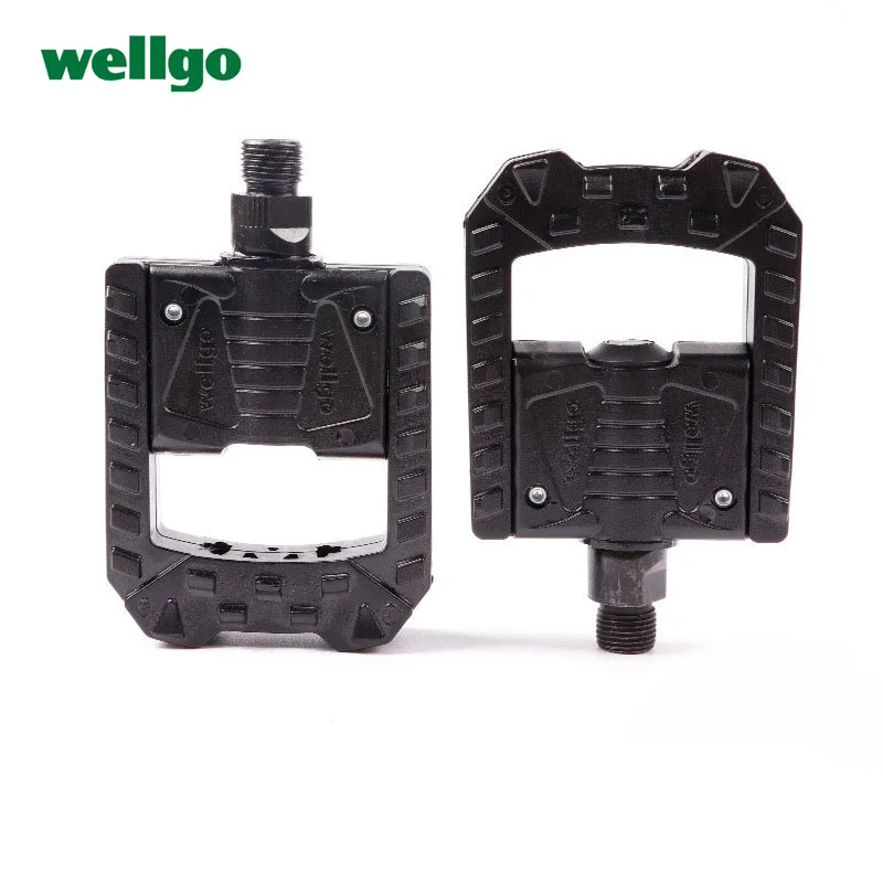 Wellgo F265 F178 접이식 자전거 페달 MTB 산악 자전거 패들 베어링 알루미늄 합금/PP 도로 자전거 접이식 페달 자전거 부품