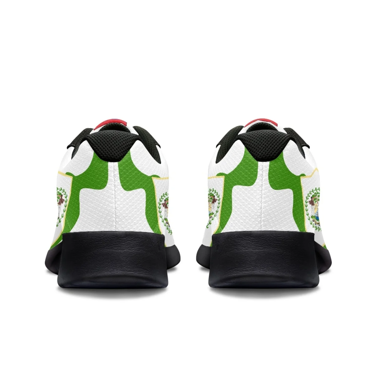 Belize National Flag Pattern Women Sneakers Wear-resistant Cozy Outdoor Running Shoes Lightweight Breathable Walking Shoes Adult
