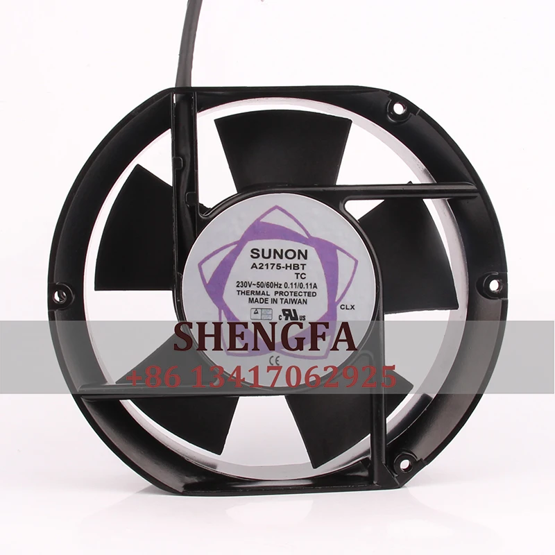 

SUNON Case Fan A2175-HBT 172*150*51MM 220V 0.11A 17251 Fan Large Air Volume Cooling Fan