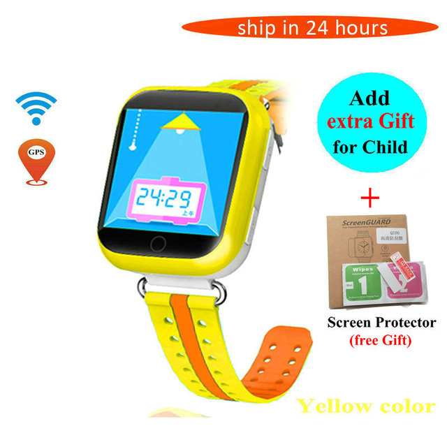 Kids Smart Watch GPS Q02 Q90S FA23 Q360 LBS Smartwatch Baby SOS Call Location Finder Locator Tracker Monitor for IOS Android