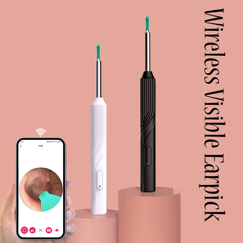 WiFiVisualEndoscopeCleaningUSBHighDefinitionEarGlassesEarwax