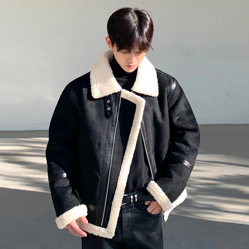 

MRCYC Korean Suede Thickened Lamb Wool Cotton Jacket