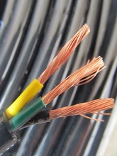  TPU Antifreeze Anti-aging Wire Polyurethane 3 core 2.5 Square 3x2.5 Waterproof Acid Alkali Cable -60 +80 Degree Electric Wire 