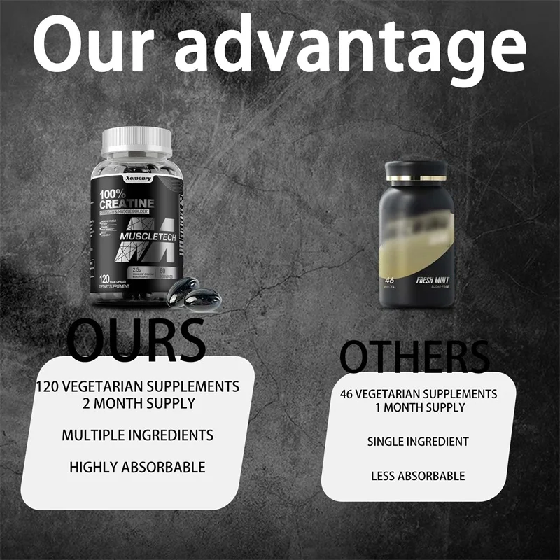 Creatine Monohydrate Capsule Build Abdominal Muscle & Athletic Endurance Muscle Whey Protein for Gym S82778a39fc444b178cef3e2b0bcfbe77F