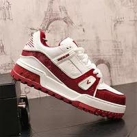 British Designer Wedding Party Shoes Autumn Fashion Casual Sneakers Round Toe Thick Bottom Walking Office Leisure Loafers T146 1