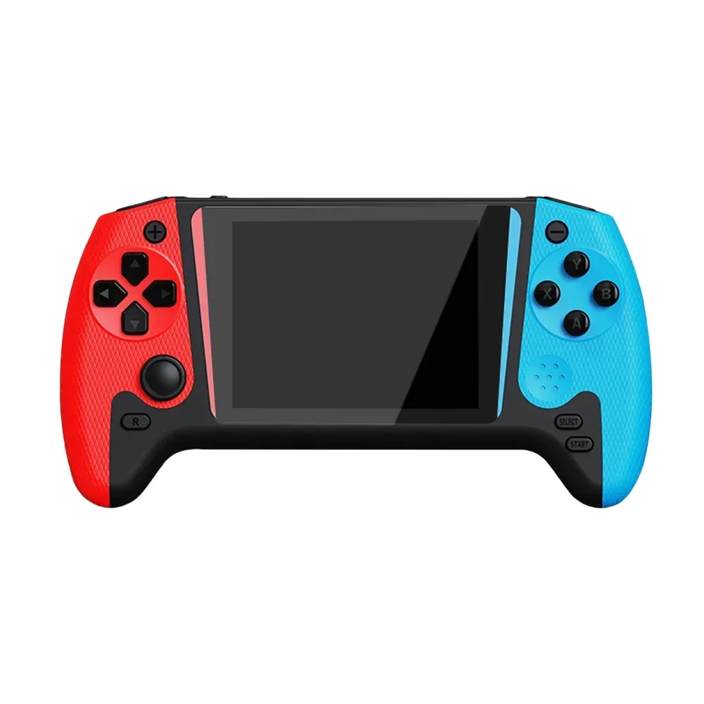 Console di gioco portatile retrò con schermo LCD da 3,5 pollici, console di gioco con 500 giochi integrati, console di gioco nostalgica da 1200 mAh per bambini e adulti