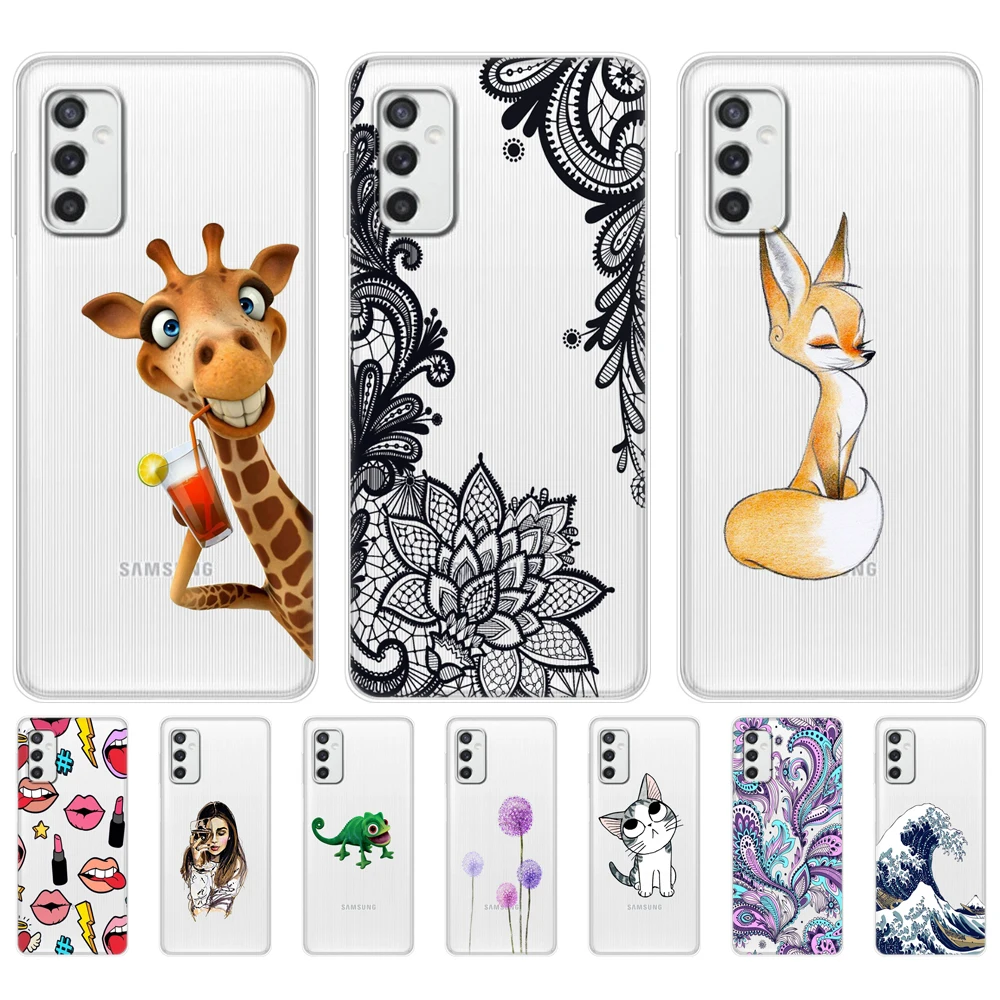 Per Samsung M52 5G Custodia Cover Posteriore Per Samsung Galaxy M52 5G Galaxy M52 M 52 M526 Custodia Morbida Tpu Paraurti In Silicone 6.7 Pollici