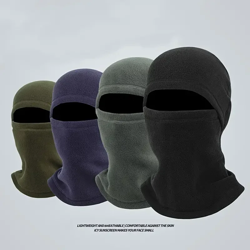 Winter Warm Outdoor Riding Full Face Mask Covers Balaclava Fleece Motorcycle Fishing Skiing Face Mask Warm Windproof Cover Hat 6