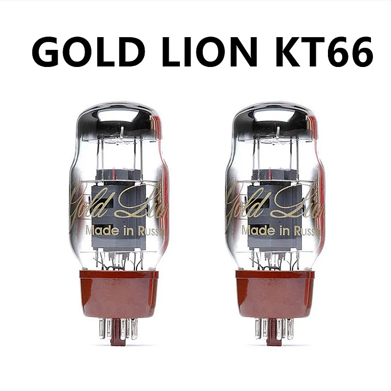 

GOLD LION KT66 Power Vacuum Tube Replacement 6L6 5881 6P3P EL34 Electronic Power Amplifier DIY Precision Matching HIFI Audio