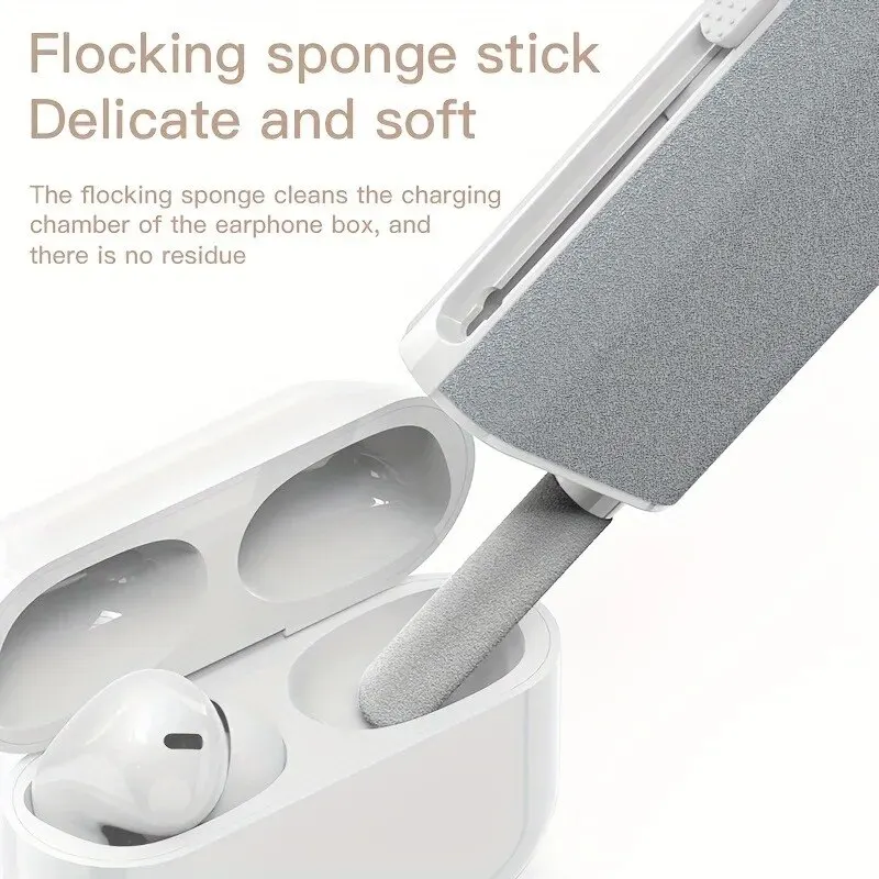 Cleaning Kit 1set Multifunctional Mobile Phone Earphone Camera Phone Laptop TV Screen Cleaning Brush Pen Tool