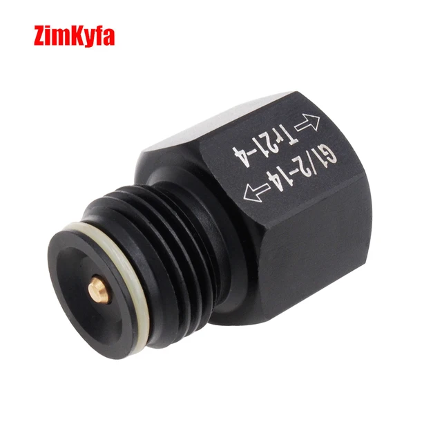 Adaptateur Cylindre Soda W21.8 Vers TR21.4 - Connexion Bouteille CO2 Pour Fontaines à Soda Maison