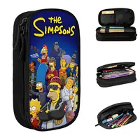 The S-Simpsoned Merch Pen Box Large-capacity Office Accessories Pen Case Suprise Gift 1