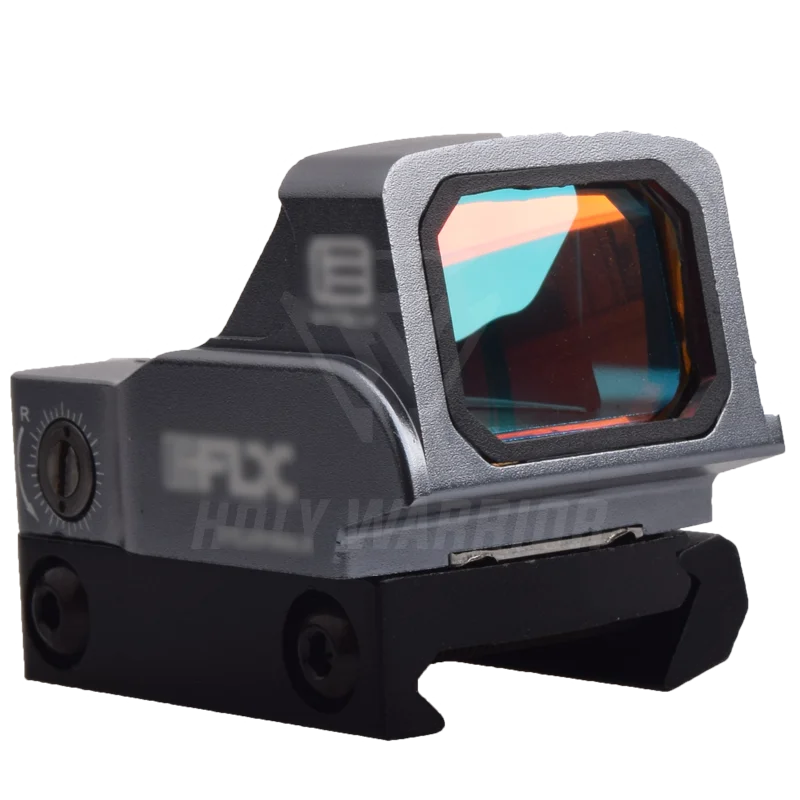 HW TRLJLCON Casting process Metal EFHWLX Red Dot Reflex Sight Scope Collimator Glock Fit 20mm Weaver Rail For Airsoft Hunting