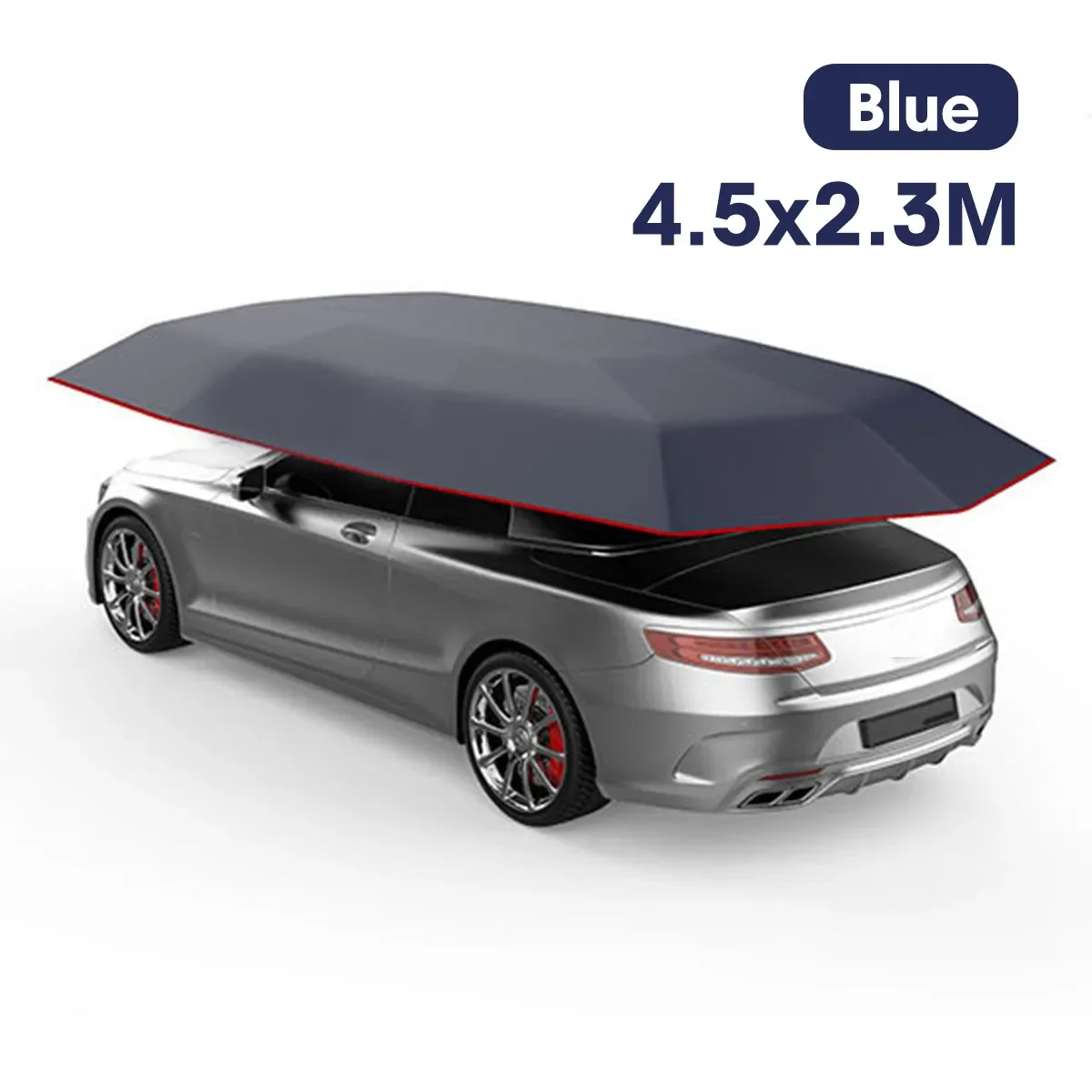 4.5x2.3 meters blue