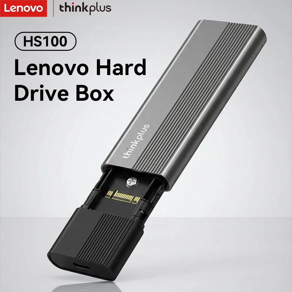 Lenovo ThinkPlus M.2 NVMe SSD Enclosure, 10Gbps U..