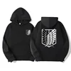 Attack on Titan Anime Pattern print Hoodie Men Women Streetwear Pullover Harajuku Shingeki no Kyojin Sweatshirt Loose breathable 1
