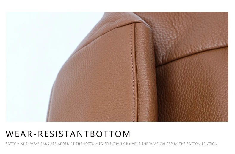 Echte Leder-Handtaschen für Damen, Neue Schulter-Messenger-Tasche, Lässige Erstklassige Rindsleder-Tragetasche, Große Kapazität, Weich und Modisch – Detail 15