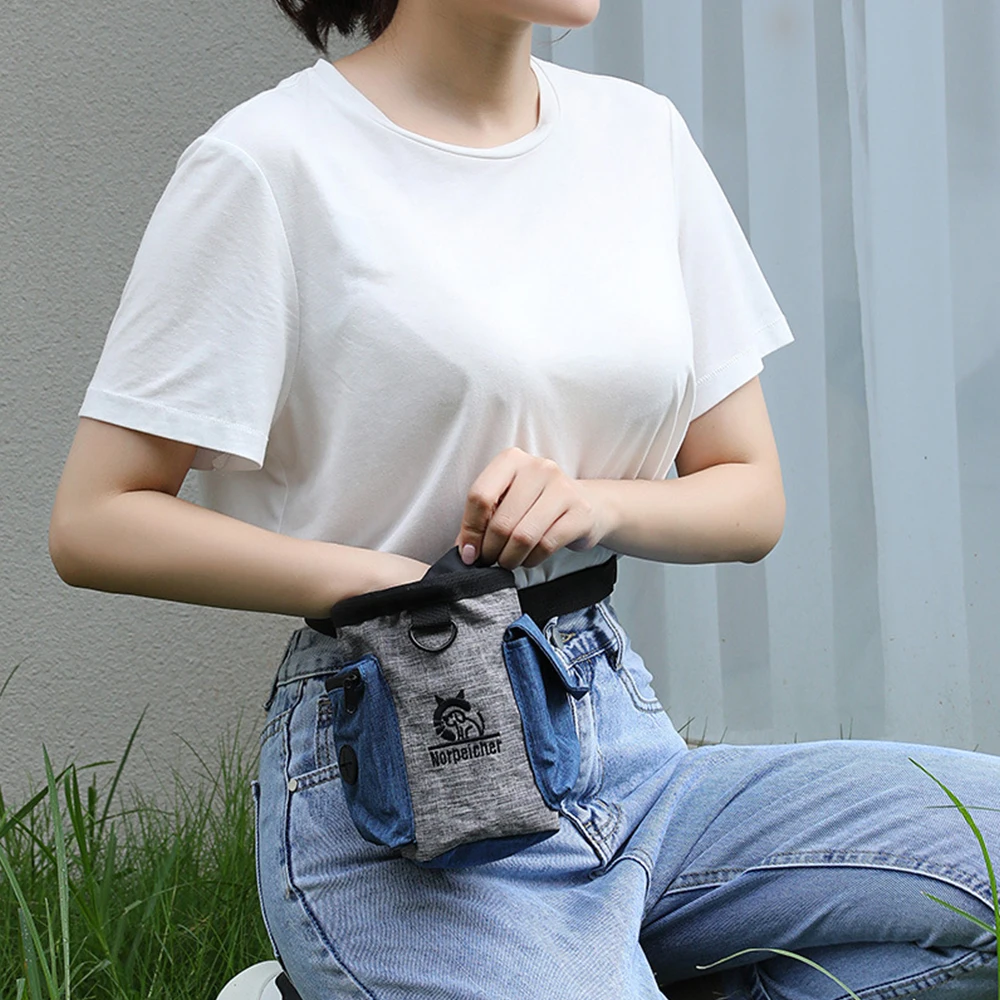 Dog outdoor training bag Dog Fanny pack therapy bag Multi-functional pet bag Pet treats bag Train Snack Reward Waist Bag Pet bag 2