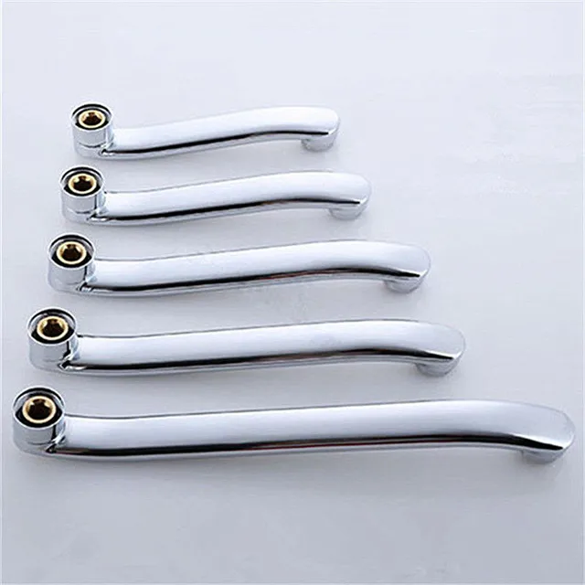 ก๊อกน้ําห้องครัวผนังรั่วอะไหล่ซ่อม Movable Connector Water Outlet ข้อศอก S-bend หลอด Bubbler ท่อน้ํา 5