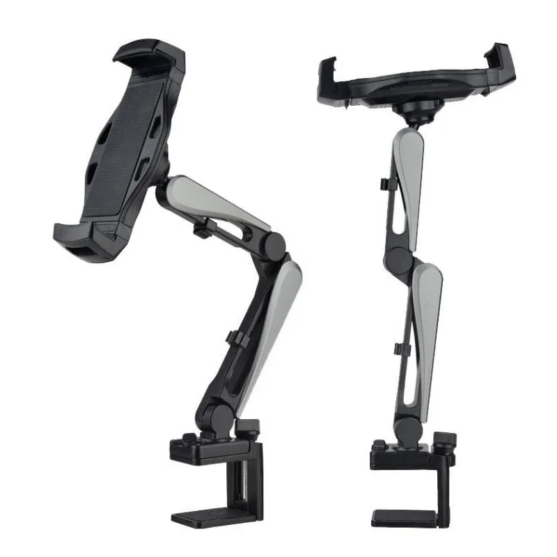 Liga de Alumínio Ajustável Titular Monitor Portátil Desktop Clamp Mount Stand Suporte para 1217 Tela do Computador - Imagem 5