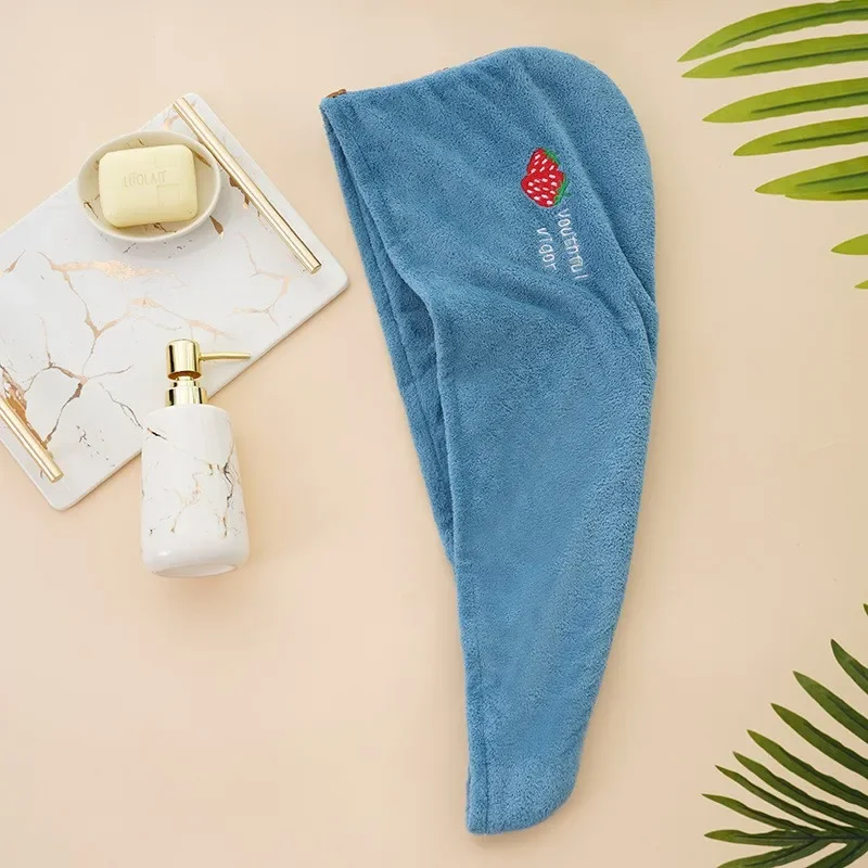 Ultra-Absorbent Hair Towel with Anti-Frizz Microfiber
