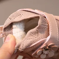 Cold-proof Winter Shoes for Girls tenis bebe Pretty Flowers Baby Girl Outdoor Walking Shoes Fashion Newborn First Shoes G10192 5