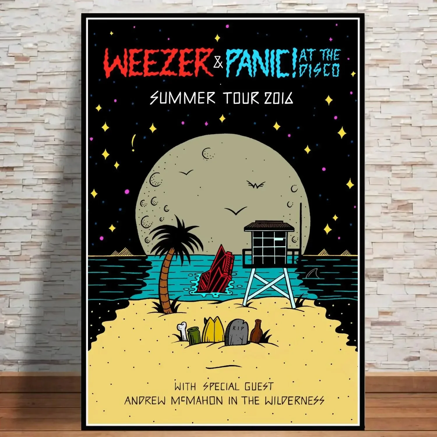 thumbnail image 1 of Póster del cantante Weezer, lienzo, arte de pared, impresiones, póster, foto, cuadro, póster, decoración de habitación, decoración del hogar, 1 of 5