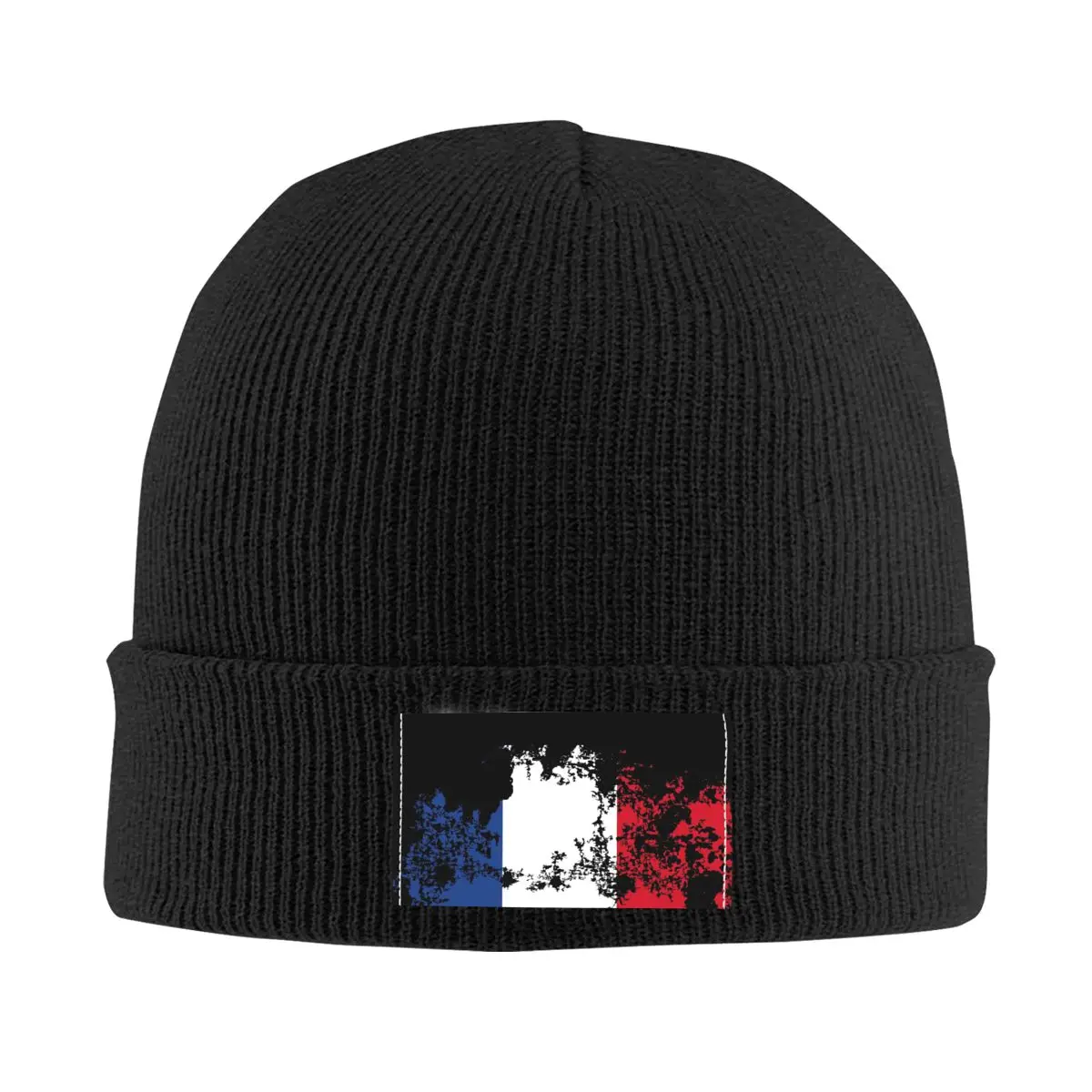 

France Flag Graphic Design French Fans Hats Autumn Winter Beanies Ski Caps Men Women Acrylic Skullcap