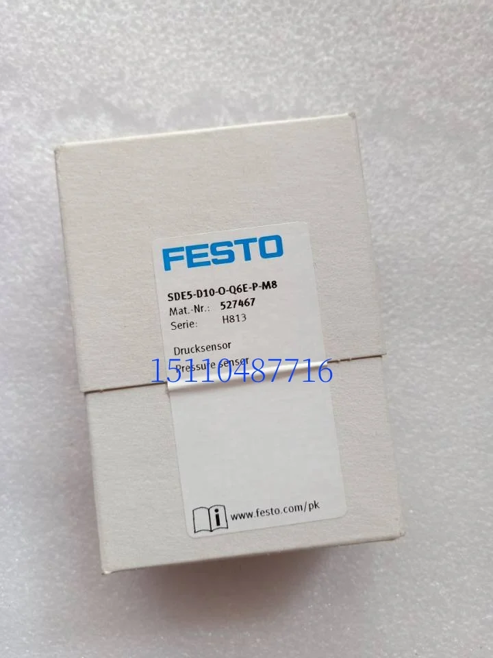 

FESTO Pressure Sensor SDE3-V1D-B-HQ4-2P-M8 540196 Stock