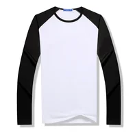 Spring Autumn Long Sleeve Modal T-Shirts for Adult Kids Sublimation Blank White Tops Family Matching Outfits 2