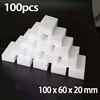 100Pcs/set Melamine Sponge Eraser Sponge Cleaner Cleaning Magic Sponge For Kitchen Bathroom Cleaning Tools Car Office Cleanser 1